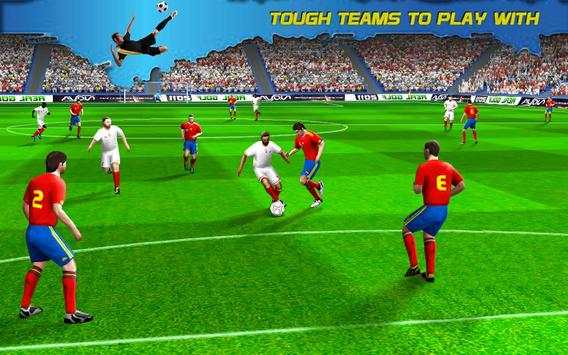 Pertandingan sepak bola sesungguhnya 2018 screenshot 5