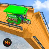 Tuk Tuk Auto Rickshaw Stunt logo