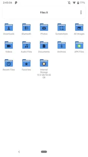 Files X: File Manager स्क्रीनशॉट 1