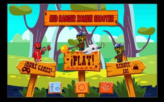 Red Rangers Zombie Shooter screenshot 3