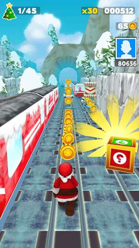 Santa Rail Rush Challenge screenshot 4