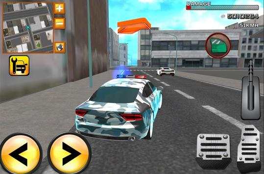 Modern Army Car Driving 2016 screenshot 4