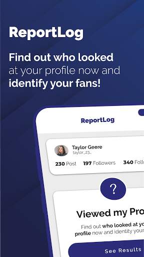 ReportLog - Who Viewed My Profile to Instagram screenshot 1