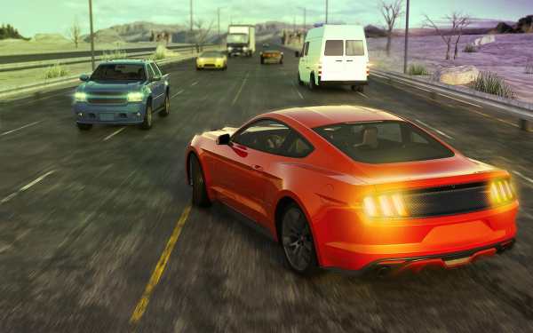 Extreme Highway Car Racing Free screenshot 2
