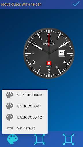 Analog Clock Live Wallpaper screenshot 2