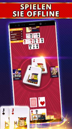 Rommé Offline: Kartenspiel screenshot 4