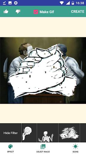 Photo effects theme troll screenshot 4