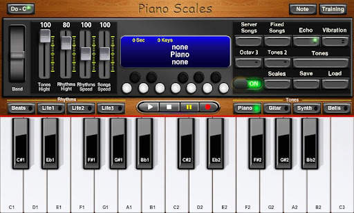 Piano Scales screenshot 1