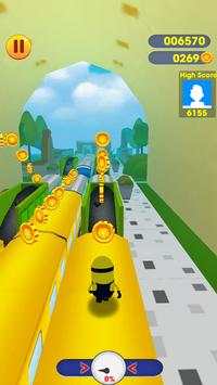 Subway minion Banana Surf : Jump, Rush & Dash 3D скриншот 4