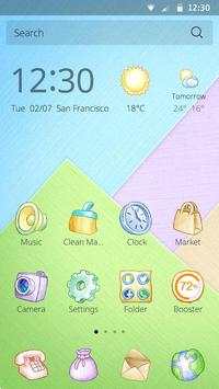 Sweet Colors Theme screenshot 2