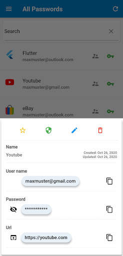 Nextcloud Passwords screenshot 4