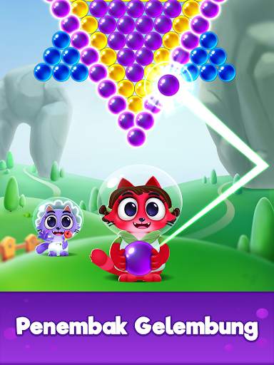 Game Kucing: Bubble Shooter 3D screenshot 17