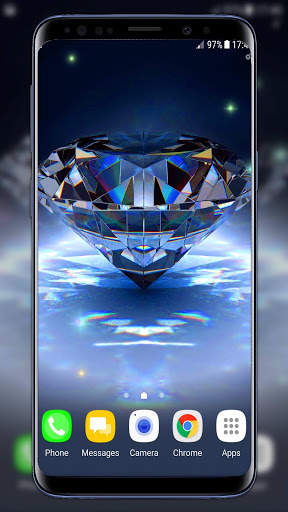 Diamonds Live Wallpaper screenshot 3