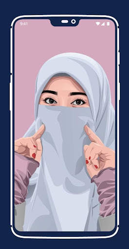 Girly Hijab Wallpaper screenshot 5