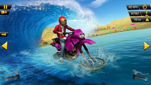 Beach Water Surfer Motorcycle Racing screenshot 9