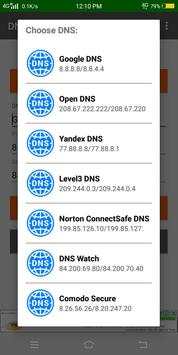 DNS Changer 3 تصوير الشاشة