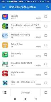 uninstaller app sistem - PRO screenshot 5