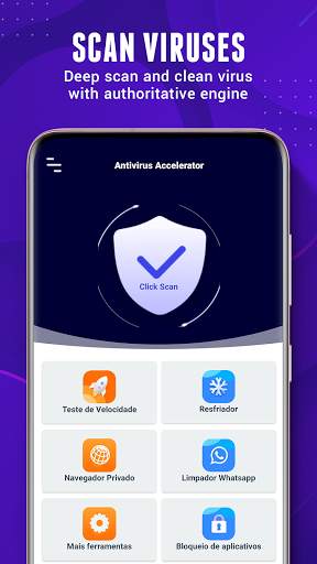 Antivirus, Speed Test and Cleaner for Whatsapp. screenshot 5