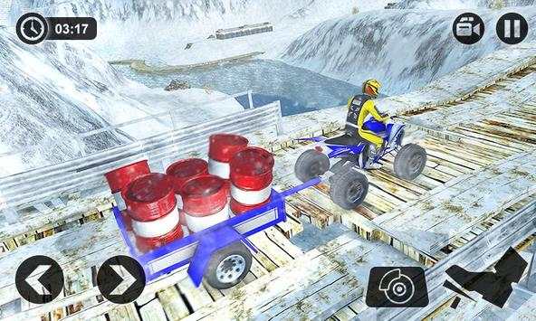 Consegna in quadriciclo fuoristrada: ATV Rider Sim screenshot 5