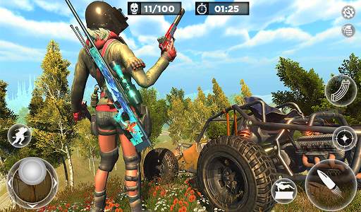 Survival Battleground Free Firing Battle Squad screenshot 4