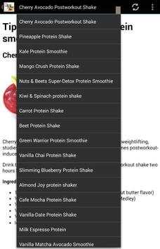 Protein Shakes Recipes screenshot 2