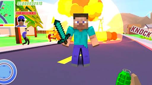 Dude Theft Wars for Minecraft screenshot 2