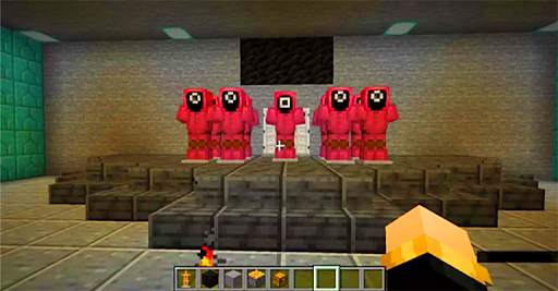 Squid Game mod For Minecraft PE  Skin screenshot 1
