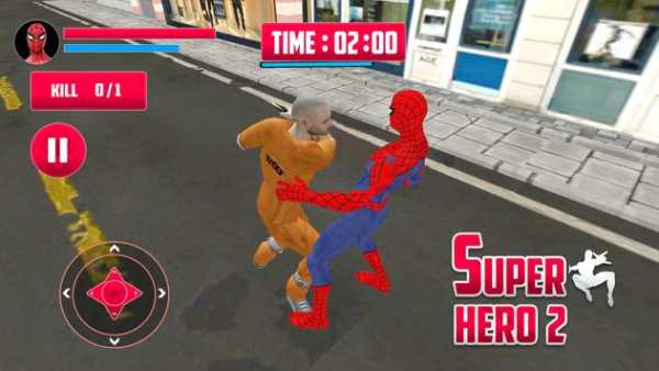 Super Spider Hero Amazing Spider Super Hero Time 2 screenshot 4