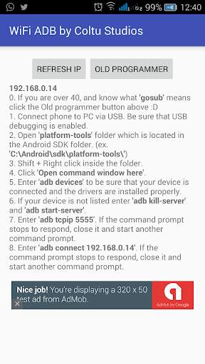 WiFi ADB by Coltu Studios screenshot 2