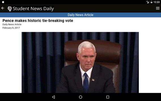 Student News Daily - Tablet screenshot 10