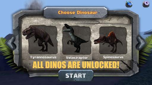 Dinosaur Simulator (18 ): eXtreme Dino Game 2018 screenshot 6