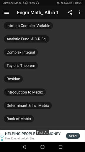 Engineering Mathematics Textbooks screenshot 1
