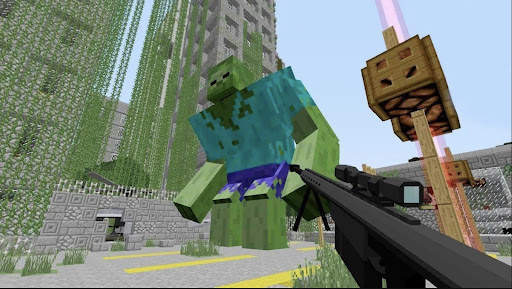 Zombie Apocalypse Minecraft PE screenshot 3