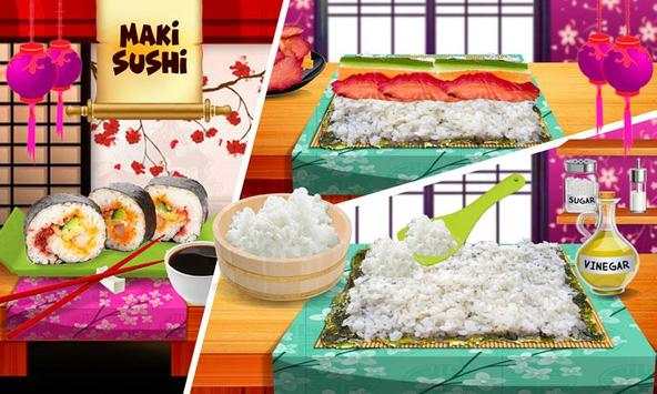 Rainbow Unicorn Sushi Maker! DIY Cooking Game screenshot 3
