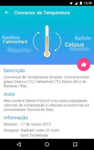 Conversor de Temperatura screenshot 9