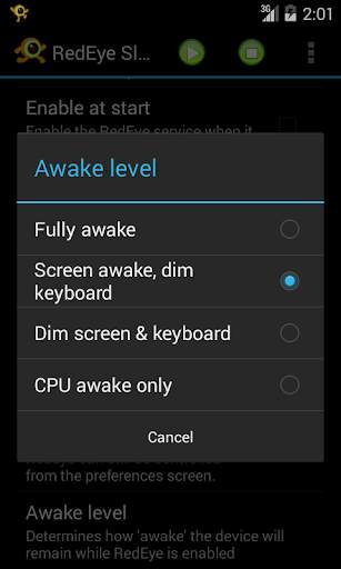 RedEye Stay Awake (free) 2 تصوير الشاشة