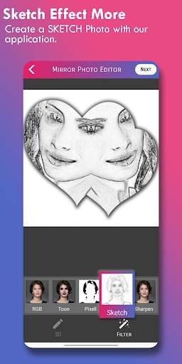 Mirror Photo Editor 3 تصوير الشاشة