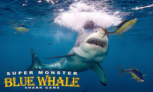 Super Monster Blue Whale Shark Game screenshot 8