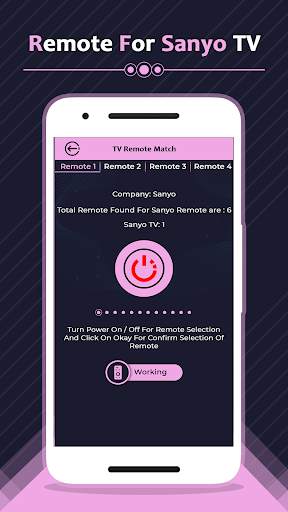 Remote Control for Sanyo TV - All Remotes screenshot 2