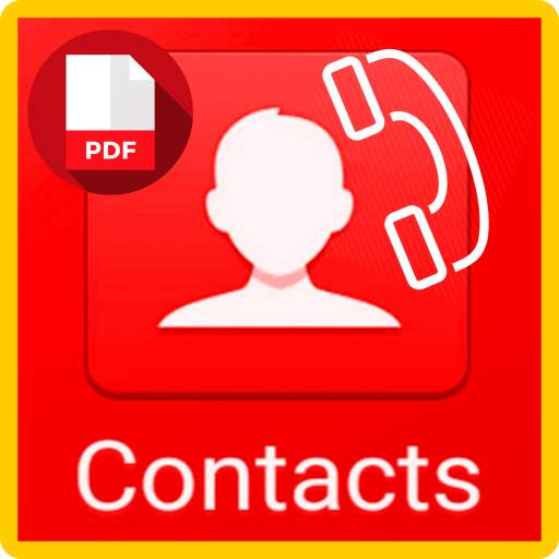 Phone Contacts PDF Export 1.0