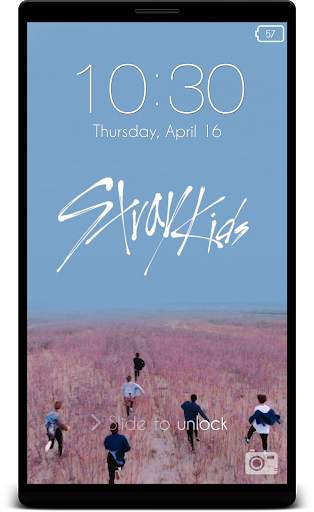 Stray Kids Lock Screen 4 تصوير الشاشة