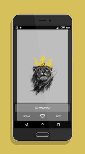 Lion Art Wallpaper screenshot 7