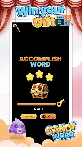 Candy Word: Crossword Game screenshot 4