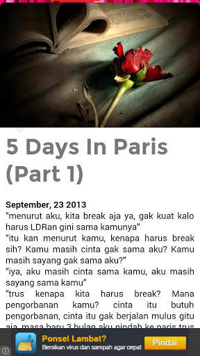 Cerita Cinta Free screenshot 3