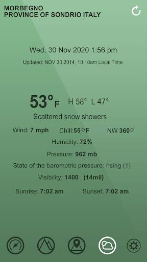 Barometer, Altimeter and Weather.M1 screenshot 6