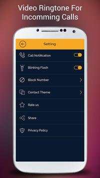 Video Ringtone for Incoming Call 2018 screenshot 6