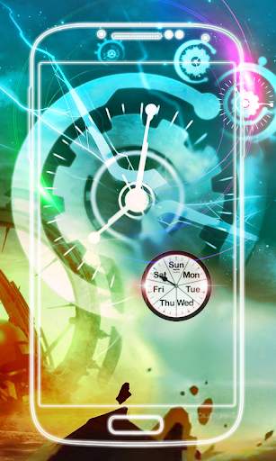 Clock live wallpaper screenshot 6