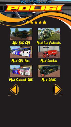 Mod Bussid Polisi Lengkap screenshot 4