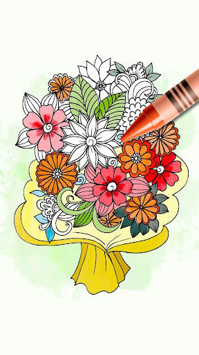 Flowers Coloring Books screenshot 6