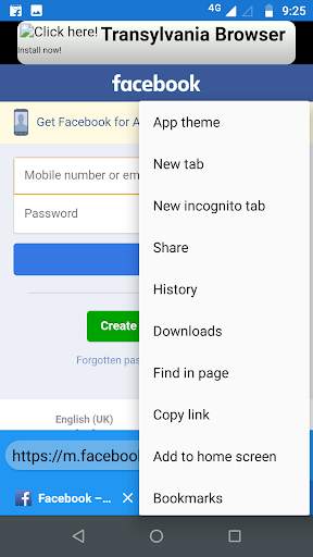 Web Browser screenshot 10